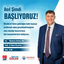 Başkan V. Özkan Aday Adayı Olacak