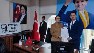 İyi Partide Kürşat Arı Adaylık başvurusunu yaptı.