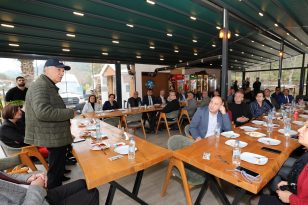 Başkan Enginden Yıl sonu değerlendirme toplantısı