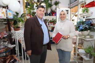 Başkan V. Özkan Esnafın Yeni Yılını Kutladı